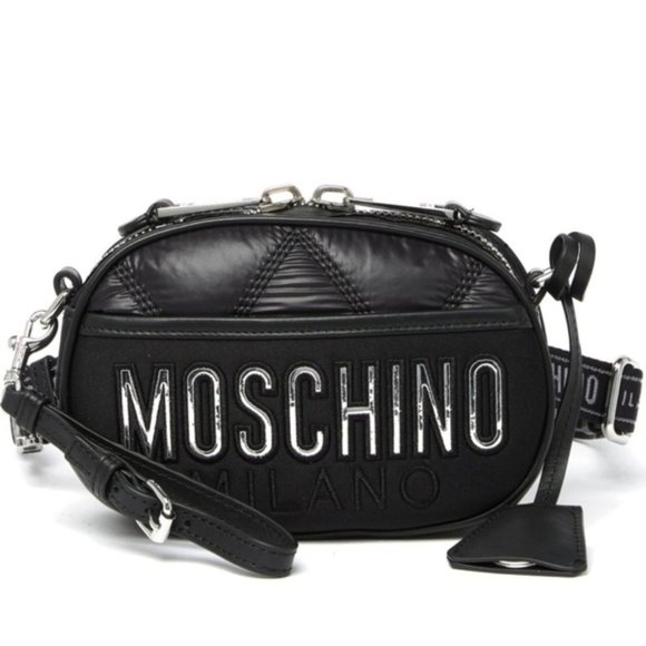 Moschino Handbags - Sold ! MOSCHINO Quilted Convertible Waist Bag